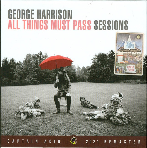 George Harrison Box 5cd All Thing Must Sessions+booklet Nva