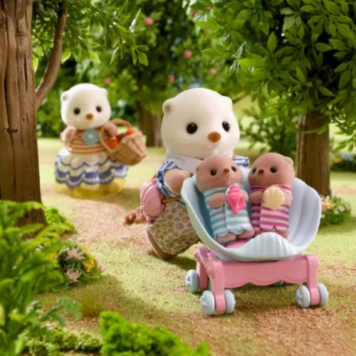 --calico Critters Nutrias Sea Otter Sylvanian Ternurines1560