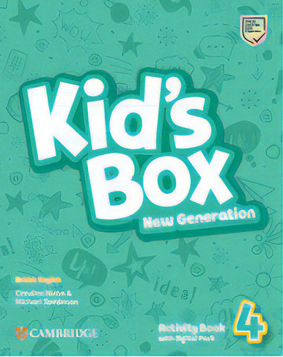 Kid's Box New Generation 4 - Activity Book With Digital Pack, De Nixon, Caroline & Tomlinson, Michael. En Inglés, 2023