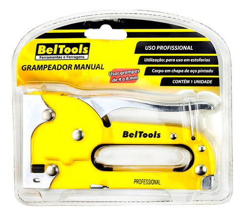 Grampeador Tapeceiro Profissional Beltools