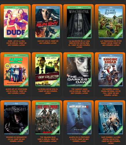 Películas Estrenos 2018 En Digital 1080 Hd Mkv
