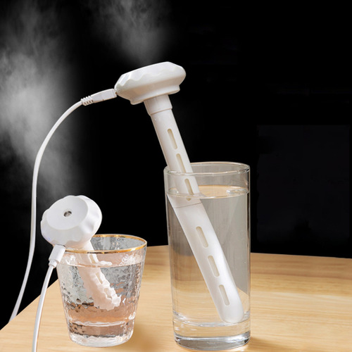 Mini Humidificador De Aire Ultrasónico Con Lámpara Led Usb E