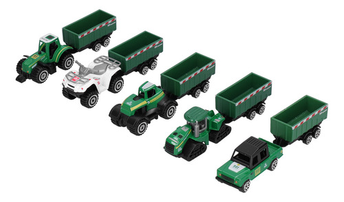 Juego De Juguetes 1:60 De Simulación De Modelo De Tractor Al