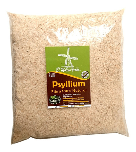 Psyllium Fibra 100% Natural 1 Kg