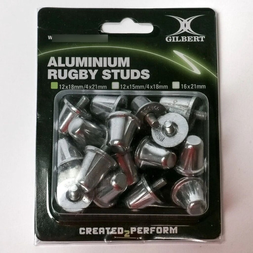 Imagen 1 de 9 de Pack Tapones De Aluminio Gilbert 12x18mm + 4x21mm Rugby