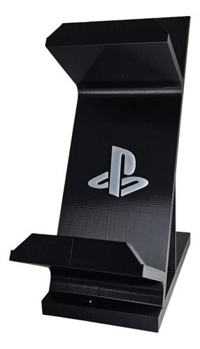 Soporte Vertical Doble Tez3d Joystick Ps4/ps5 Negro