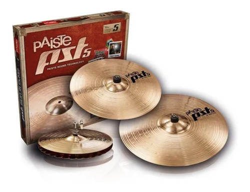 Hh Sound Edge 14+crash 16+ride 20 - Marca Paiste