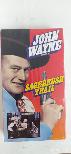 Fita Vhs John Wayne Starring In Sagebrush Trail Post Office
