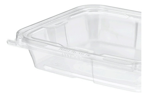 Contenedor Recipiente Rectangular 35 Oz Ventilado X 320 Und