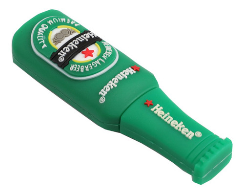 Imagen 6 de 6 de 1 Pieza Flash Usb Exquisito Elegante Botella De Cerveza