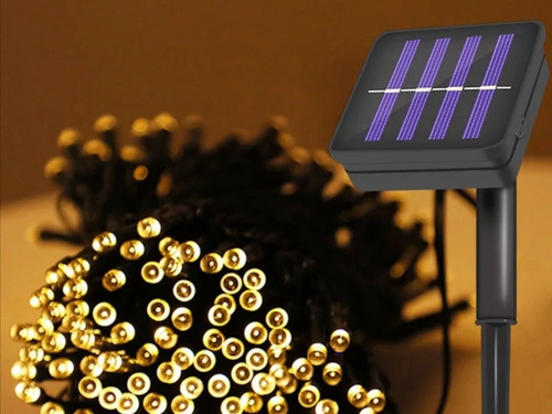 Serie Led Solar Colores Serie Colors 11 Mts 100 Leds Fiestas