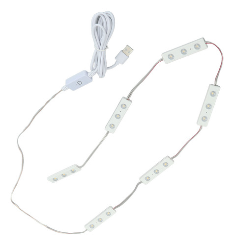 Espejo De Maquillaje Led Con Tira De Luz, Agradable Al Tacto
