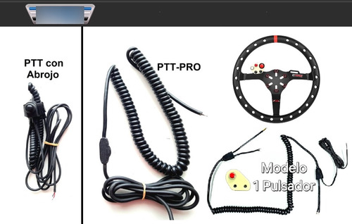 Pulsador Ptt Volante Comunicacion Piloto Competicion P Handy