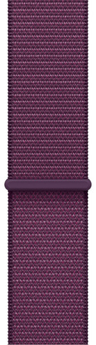 Apple Watch Series 10 46mm (mwwv3) Aluminio Rosa Loop Tela Morado Diseño De La Correa Milanese