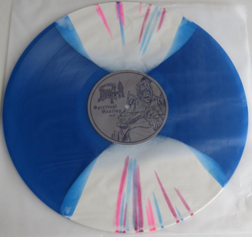 Imagem 4 de 9 de Death Spiritual Healing + Individual Lp Vinil Splatter 2021
