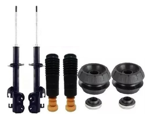 4 Amortecedor Dianteiro Traseiro Kit Nissan Versa 2017 2018