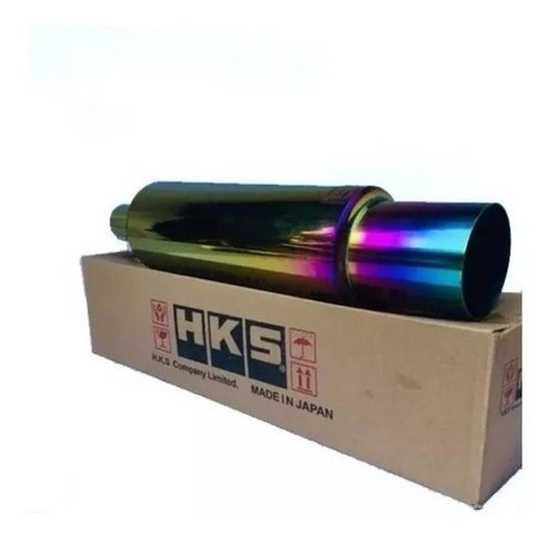 Imagen 3 de 4 de Escape Alto Flujo Hks Hi Power Jasma Doble Salida