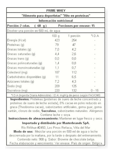Proteina Prime Whey 908gr - Qnt