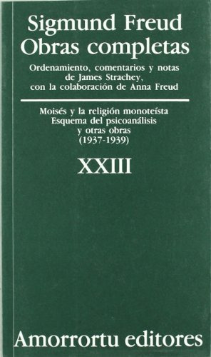 Libro Sigmund Freud Obras Completas Vol Xxiii Traducción Jos