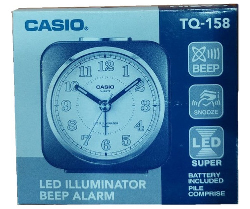 Reloj Despertador Casio Tq-158