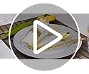 Juego De 100 Servilletas Y Cubiertos Desechables Dorados