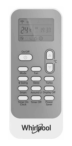 Imagen 4 de 4 de Aire acondicionado Whirlpool mini split inverter frío 11000 BTU blanco 230V WA5059Q