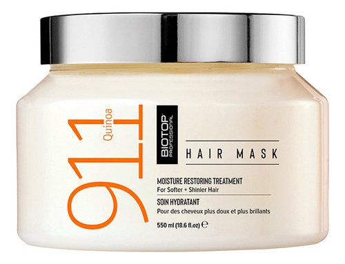 Biotop 911 Quinoa Hair Mask Mascara Hidratante Pelo 550ml