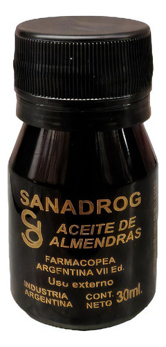 Sanadrog Aceite De Almendras Puro 30ml