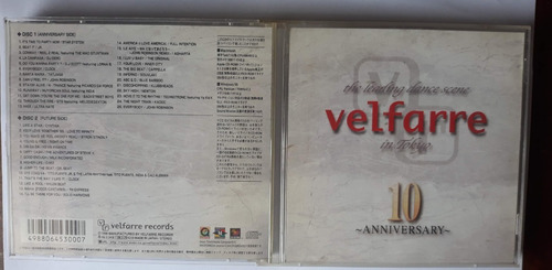 Cd Various Velfarre Vol. 10 Anniversary - Japão