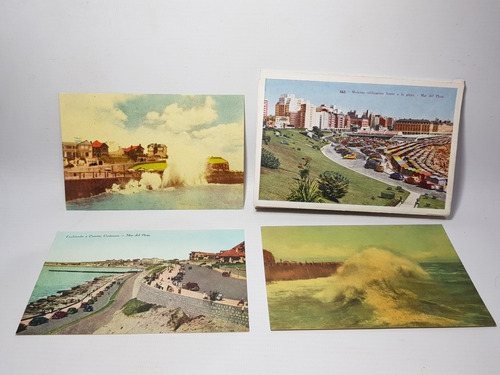Antiguas Postales Mar Del Plata Lote X 15 Mag 57007 (Usado)