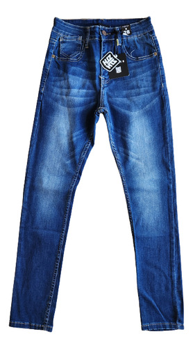 Pantalon Jean Hombre Zimith Zuaret Slim Azul