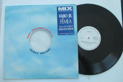 Fábio Jr. Lp Promo Mix 1991, Fêmea (leia Descrição)