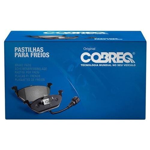 Pastilhas De Freio Diant Sentra Tiida Versa Sx4 Cobreq N1434