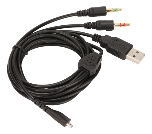 Cable Para Auriculares 3 En 1, Cable De Repuesto Para Auricu