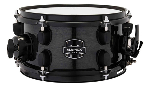 Caixa Mapex Mpx Mpnmp0550b 10x5,5 Transparent Midnight Black Casco Preto
