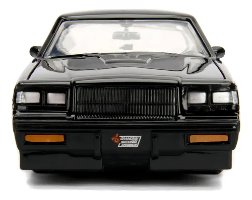 Jada Toys 1:24 Fast & Furious - 87 Buick Grand National, Ne. Color Negro Brillante