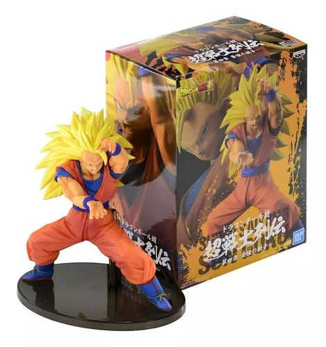 Boneco Banpresto Dragon Ball Super Saiyan 3 Son Goku - Início