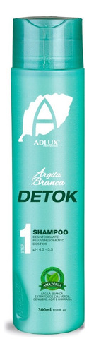 Shampoo Argila Branca Detok Hidratação Intensa Antirresíduos