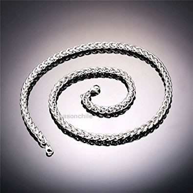 Cadena Acero Modelo Espiga 55cm - Premium Collar, Colgante