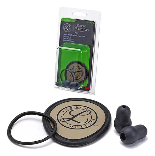 Kit Reparo Estetoscópio Littmann Lightweight Preto 40020