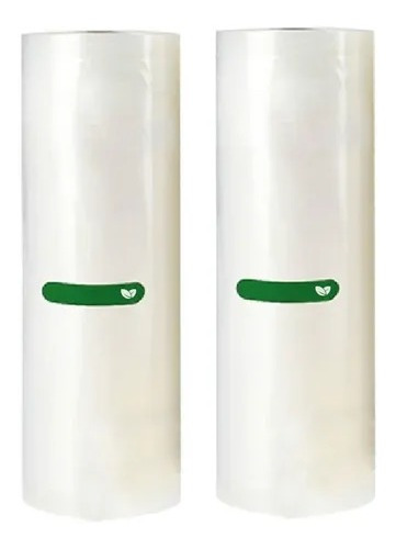 Imagen 2 de 4 de Pack Rollos Gofrados Envasadora Turbosaver 2u 28 Cm X 5 Mts