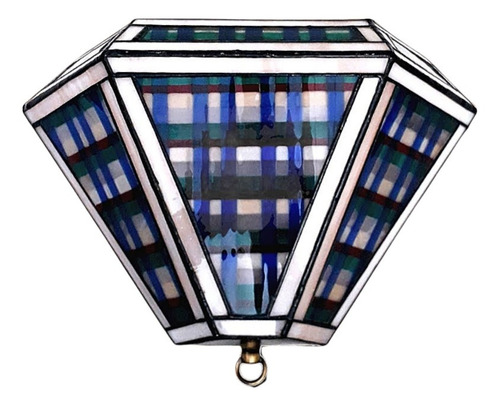 Lámpara De Pared Tipo Tiffany 1 Luz E27 