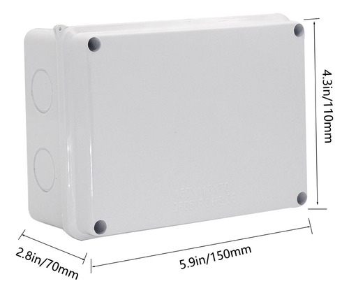 Caja Eléctrica, Caja Impermeable Para Exteriores, Caja De Co