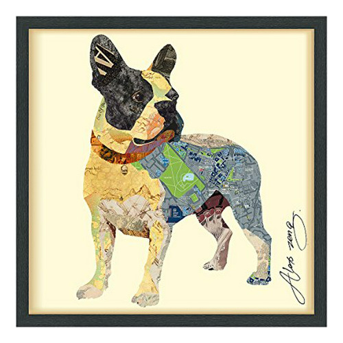 Empire Art Direct Boston Terrier Collage Dimensional Hecho A