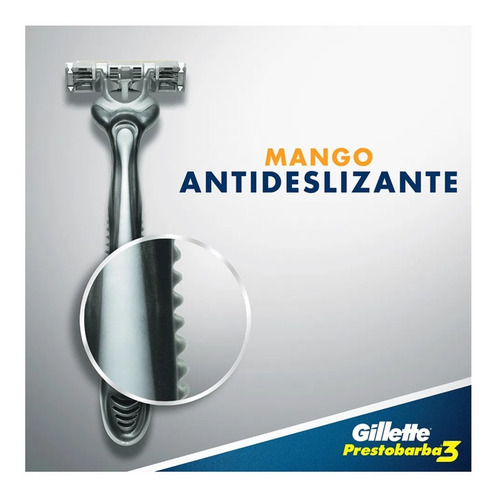 Gillette Prestobarba 3 Antideslizante - Mejor Precio