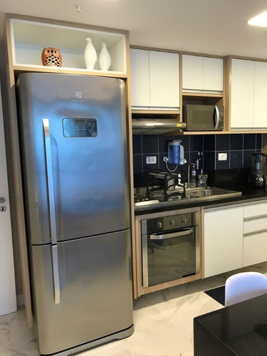 Lindo Apartamento Decorado Nascente Quarto E Sala No Caminho Das Árvores 45m2 - Cgr033 - 69447248