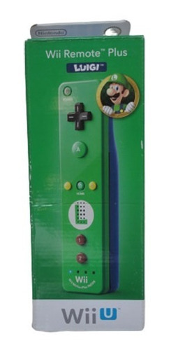 Control Wii Remote Edición Especial Luigi En Caja Wii Wii U (Usado)