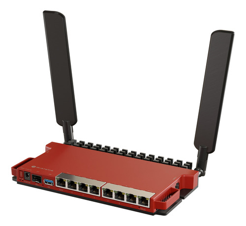 Router Mikrotik 8puertos Giga 1poe Routeros L5 Wifi L009uigs