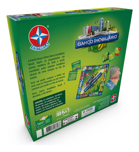 Jogo Banco Imobiliario Brasil Estrela