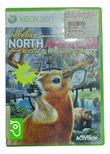Cabela's North American Adventures Juego Xbox 360 (Reacondicionado)